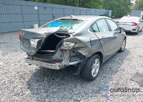 2018 Chevrolet Cruze Lt Auto из США, поврежденный, VIN 1G1BE5SM2J7101355